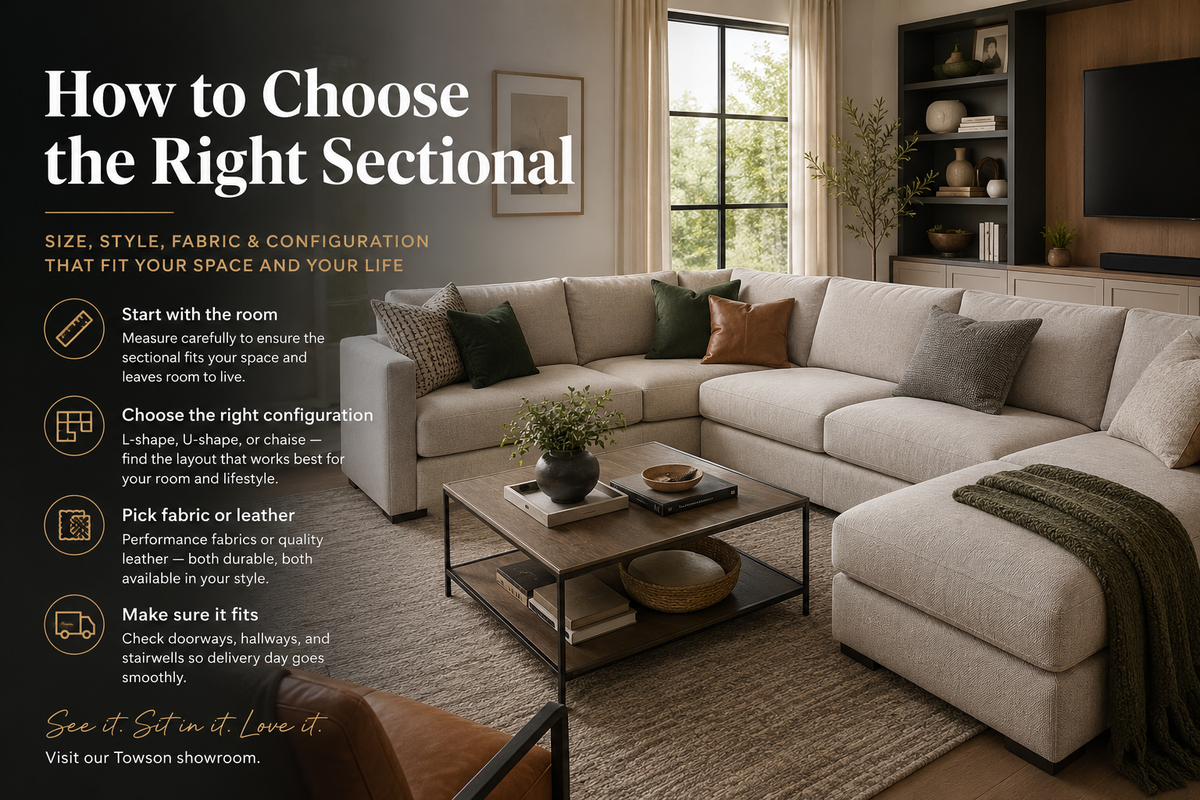 How to Choose a Sectional for Your Living Room