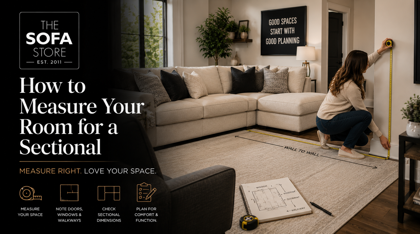 How to Measure Your Room for a Sectional