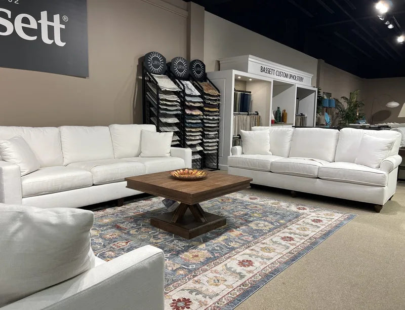 Sofas on the floor at The Sofa Store showroom in Towson