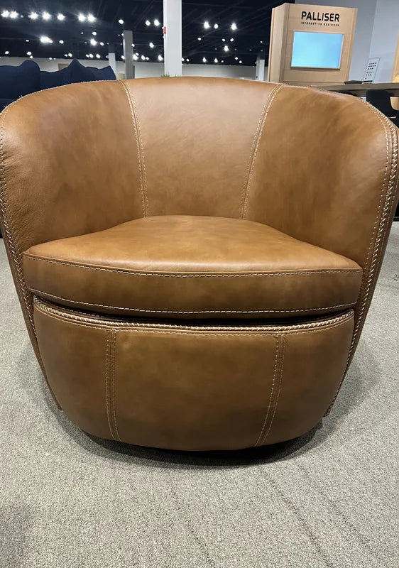 Leather Furniture on the floor at The Sofa Store showroom in Towson